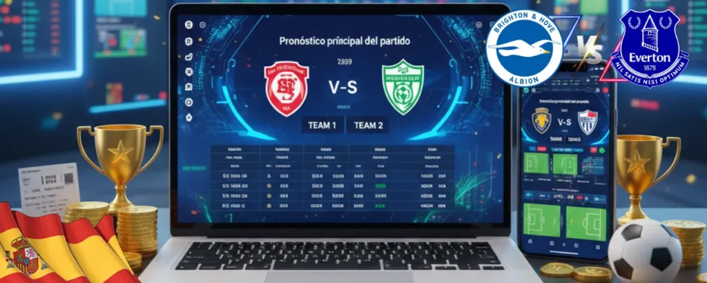 pronóstico del partido Brighton Everton