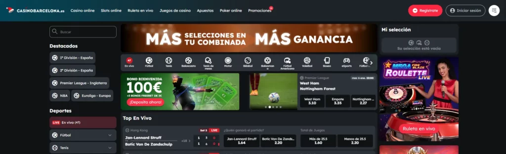 Casino Barcelona Apuestas deportivas