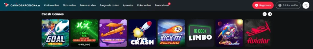 Casino Barcelona Juegos rápidos
