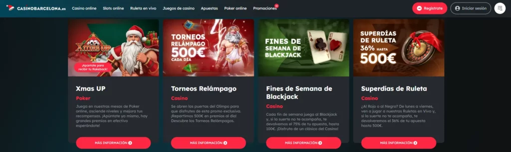 Casino Barcelona Torneos