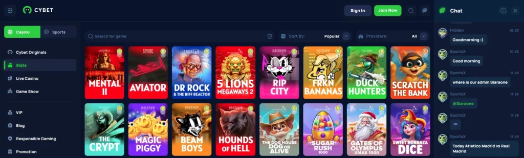 Cybet Juegos Casino Tragaperras