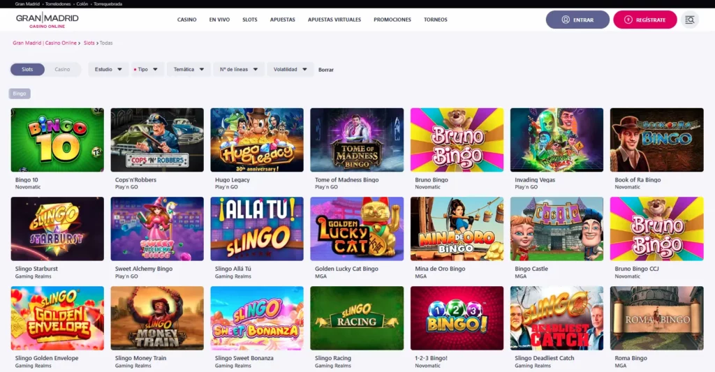 Gran Madrid Juegos rápidos