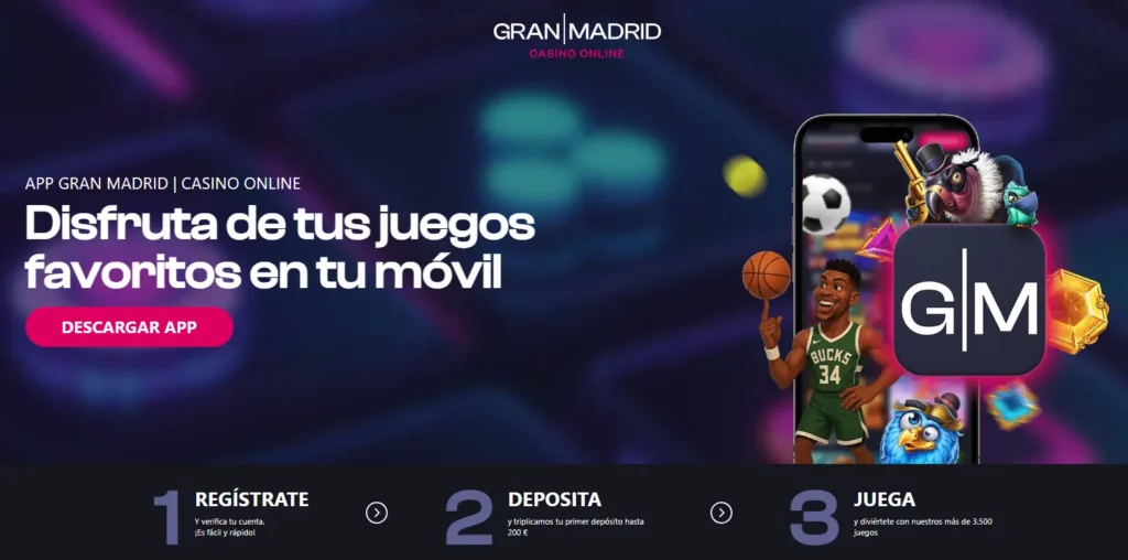 Gran Madrid Aplicación móvil Android iOS