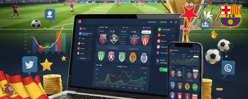predicción Slavia Prague vs Barcelona