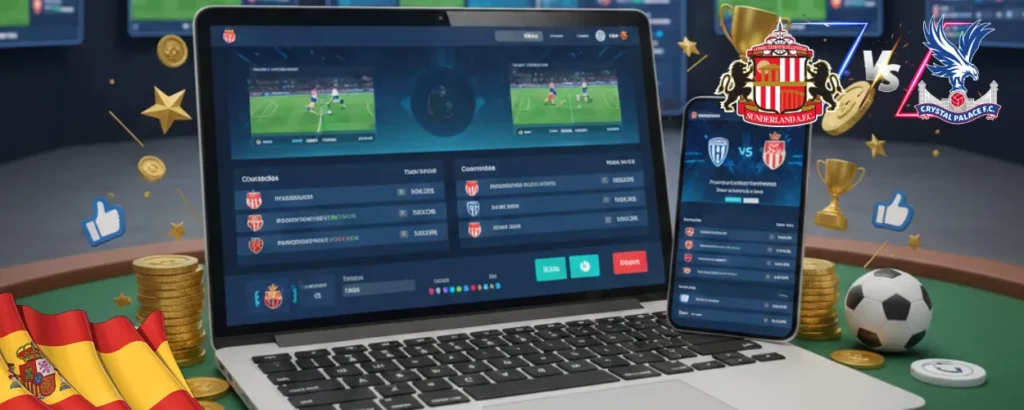 pronóstico del partido Sunderland Crystal Palace