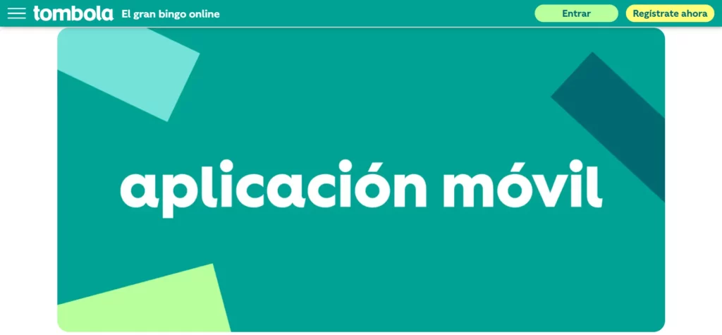 Tombola Aplicación móvil Android iOS