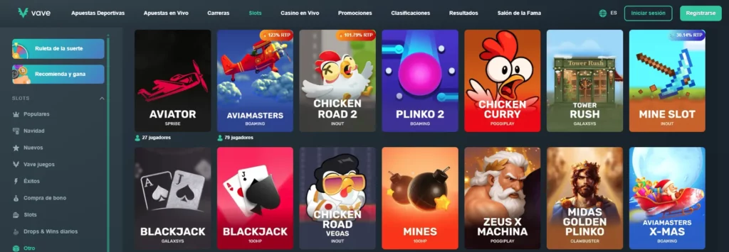 Vave Casino Juegos Rápidos