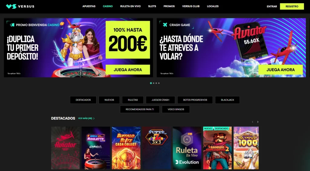 Versus Juegos Casino Tragaperras