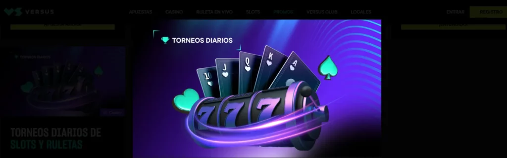 Versus Casino Online Torneos