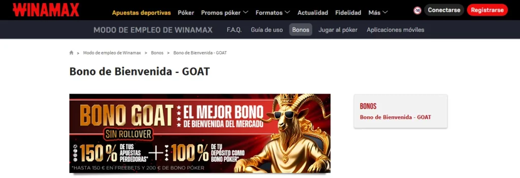 Winamax Bonos Poker Online