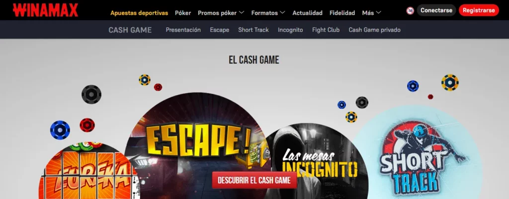 Winamax Juegos rápidos póker