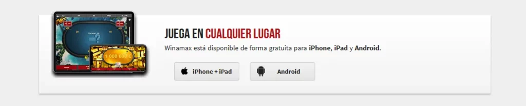 Winamax Para Android iOS