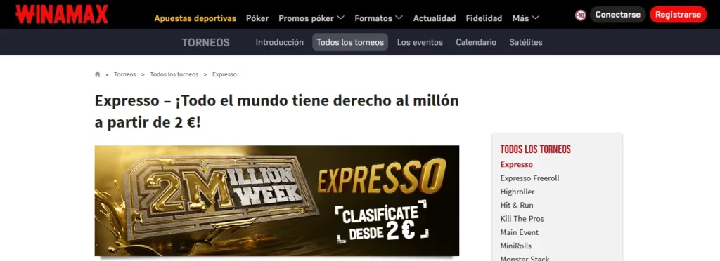 Winamax Nuevos formatos póker