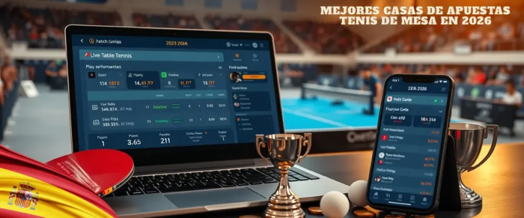 5 consejos para apostar con éxito al tenis de mesa