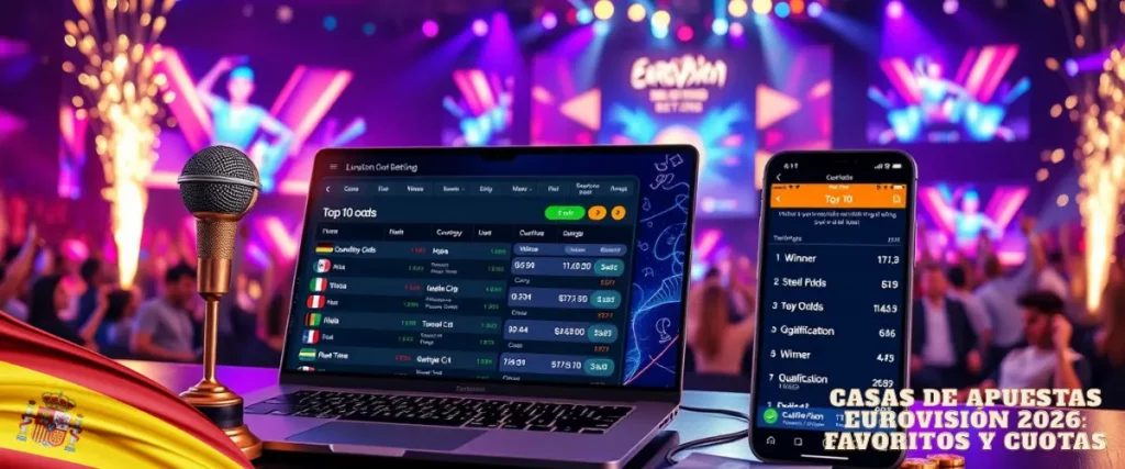 Apostar a Eurovisión en las casas de apuestas