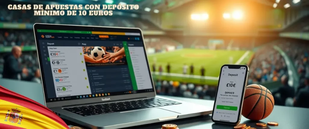 Bonos y promociones con depósito mínimo de 10 euros