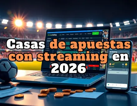 Casas de apuestas con streaming en 2026