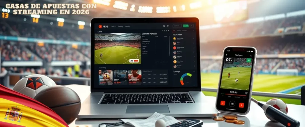 Casas de apuestas con streaming en vivo