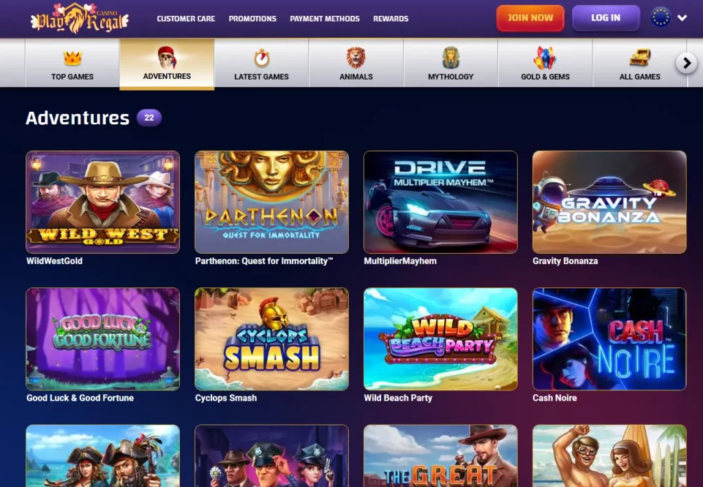 Casino y Juegos de Slots