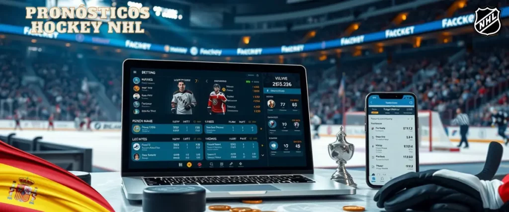 Estadísticas clave de la NHL temporada 2025/2026 para análisis de apuestas de hockey.