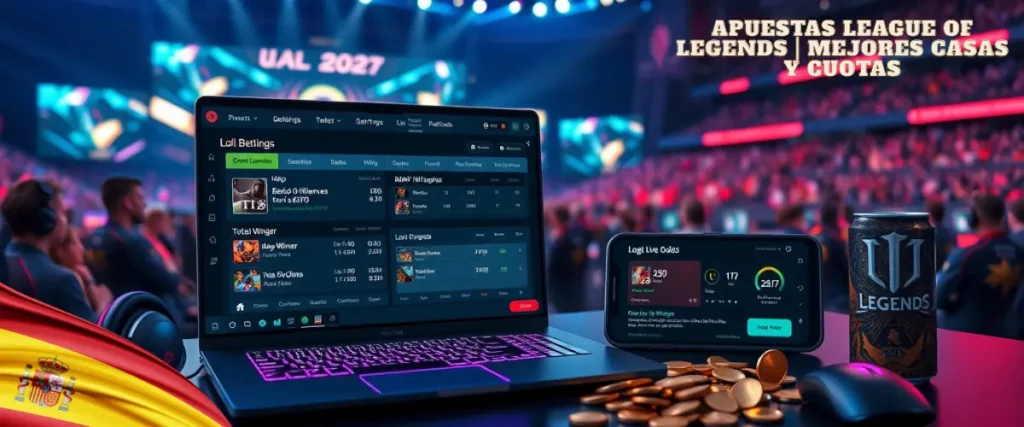 Gana en las casas de apuestas con tus pronósticos LoL