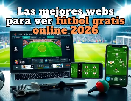 Las mejores webs para ver fútbol gratis online 2026