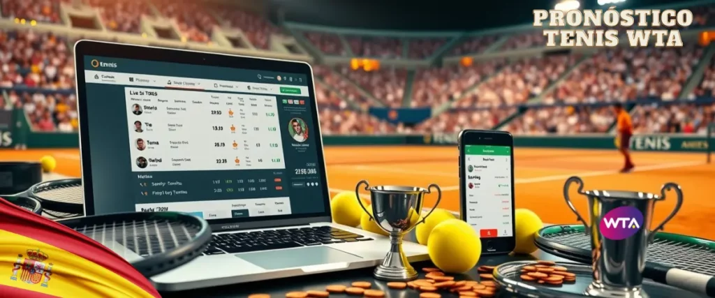 Mercados de apuestas más populares en tenis WTA