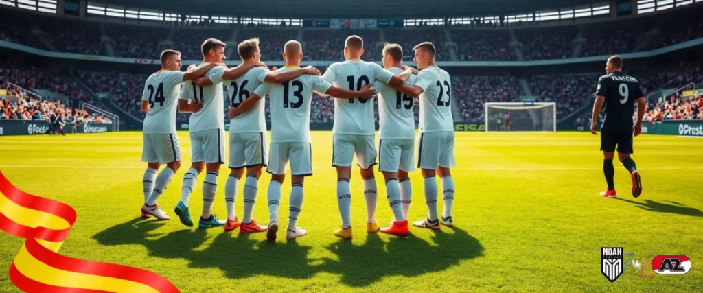 Pronóstico principal del partido Noah vs AZ Alkmaar