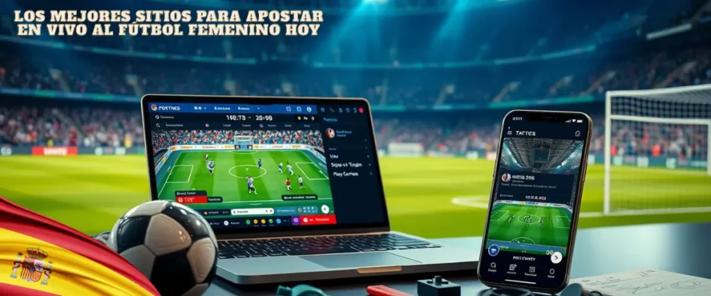 Tipos de apuestas en vivo en fútbol femenino