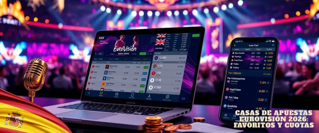 Top casas de apuestas para apostar a Eurovisión 2026