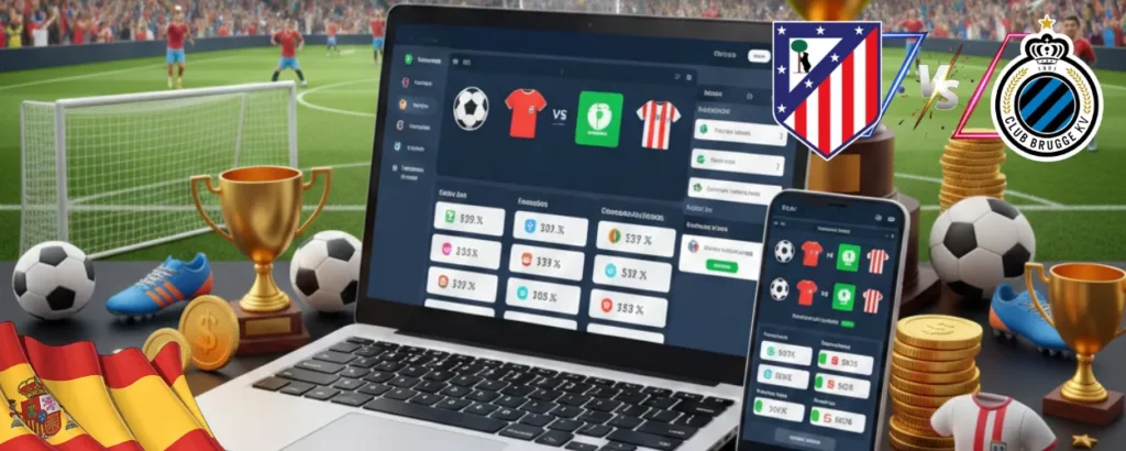 pronóstico deportivo Atletico Madrid Club Brugge