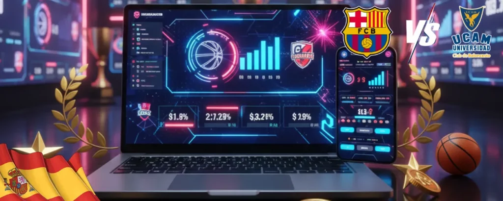 predicción Barcelona vs Ucam Murcia