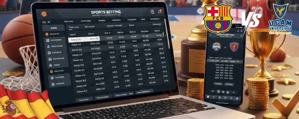 apuestas de baloncesto Barcelona vs Ucam Murcia