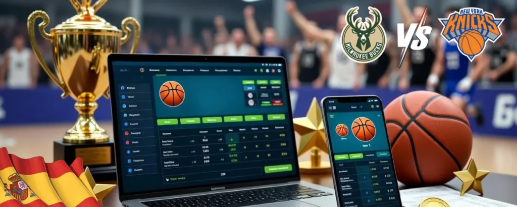 apuestas de baloncesto Bucks vs Knicks
