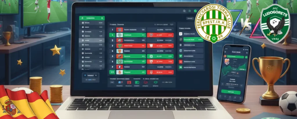 pronóstico del partido Ferencvaros Ludogorets