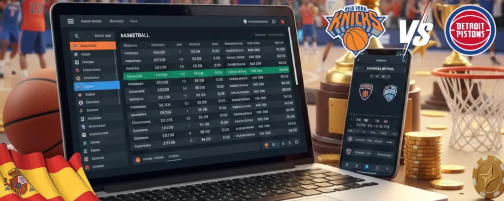 pronóstico Knicks Pistons