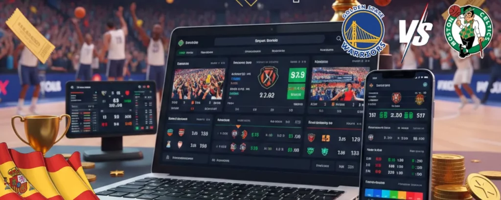 apuestas de baloncesto Warriors vs Celtics