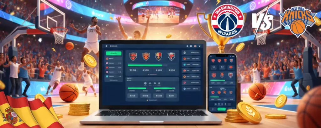 apuestas de baloncesto Washington Wizards vs New York Knicks