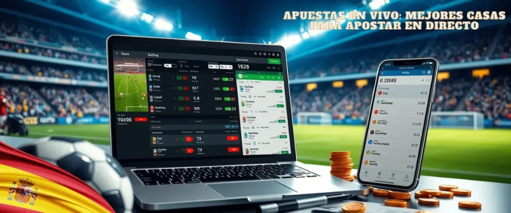 ¿Qué tipos de apuestas en vivo se pueden hacer