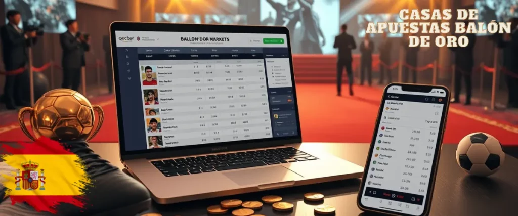 Bonos y promociones en casas de apuestas Balón de Oro
