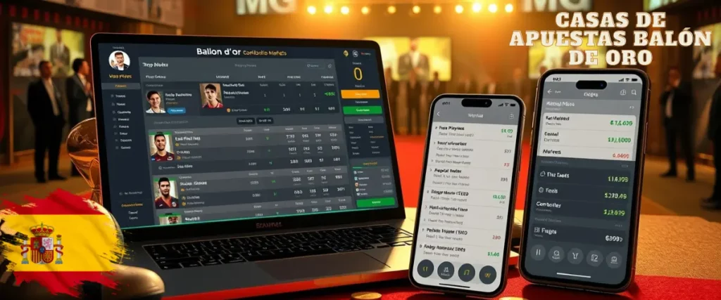 Cómo hacer apuestas al Balón de Oro online