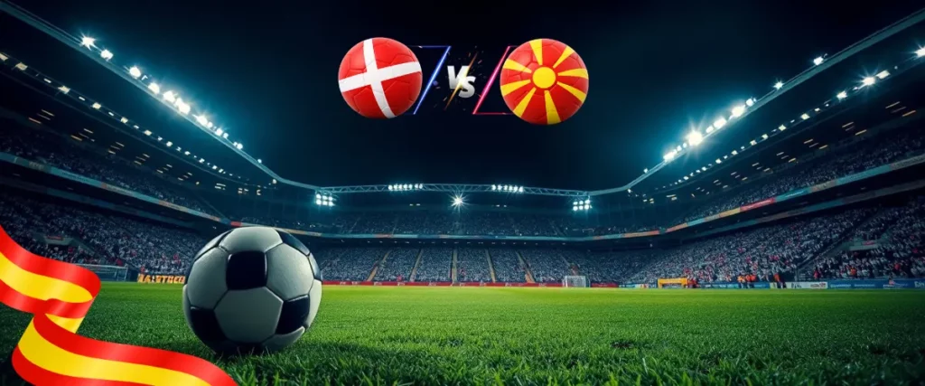 Pronóstico principal del partido Denmark vs North Macedonia