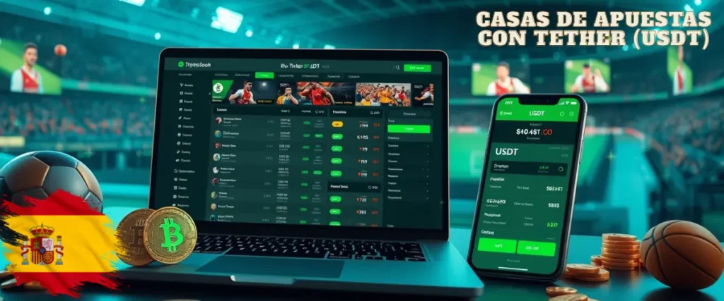 Mejores sitios de apuestas con USDT en 2026