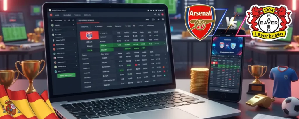 pronóstico del partido Arsenal Bayer Leverkusen