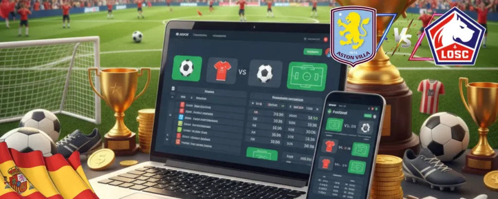 predicción Aston Villa vs Lille
