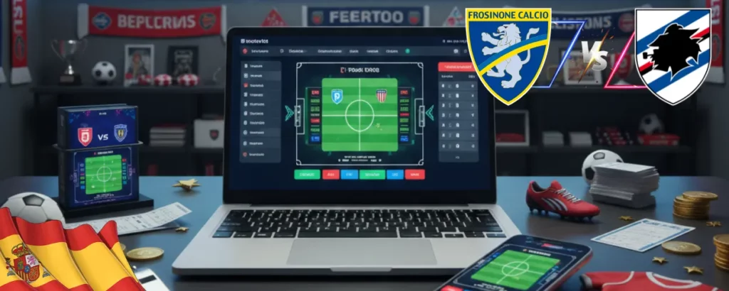 pronóstico del partido Frosinone Sampdoria
