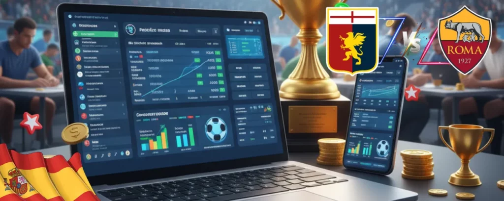predicciones Genoa vs AS Roma
