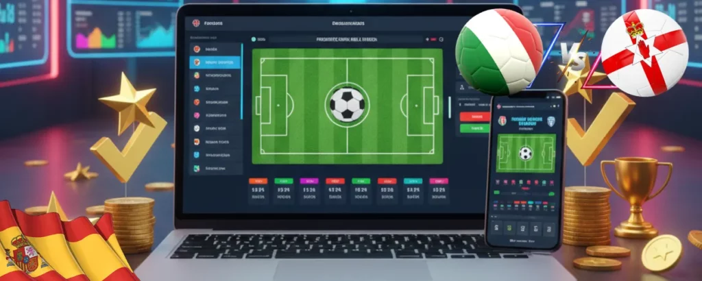 pronóstico del partido Italy Northern Ireland