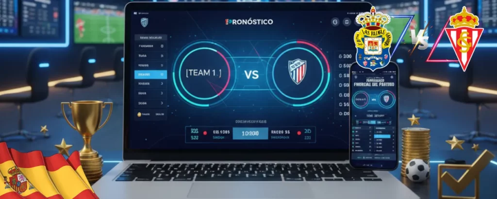 pronóstico del partido Las Palmas Gijon