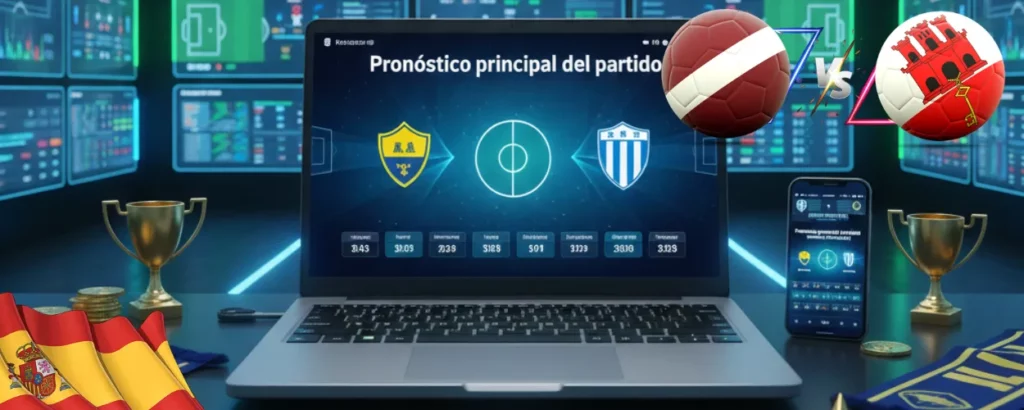 pronóstico del partido Latvia Gibraltar